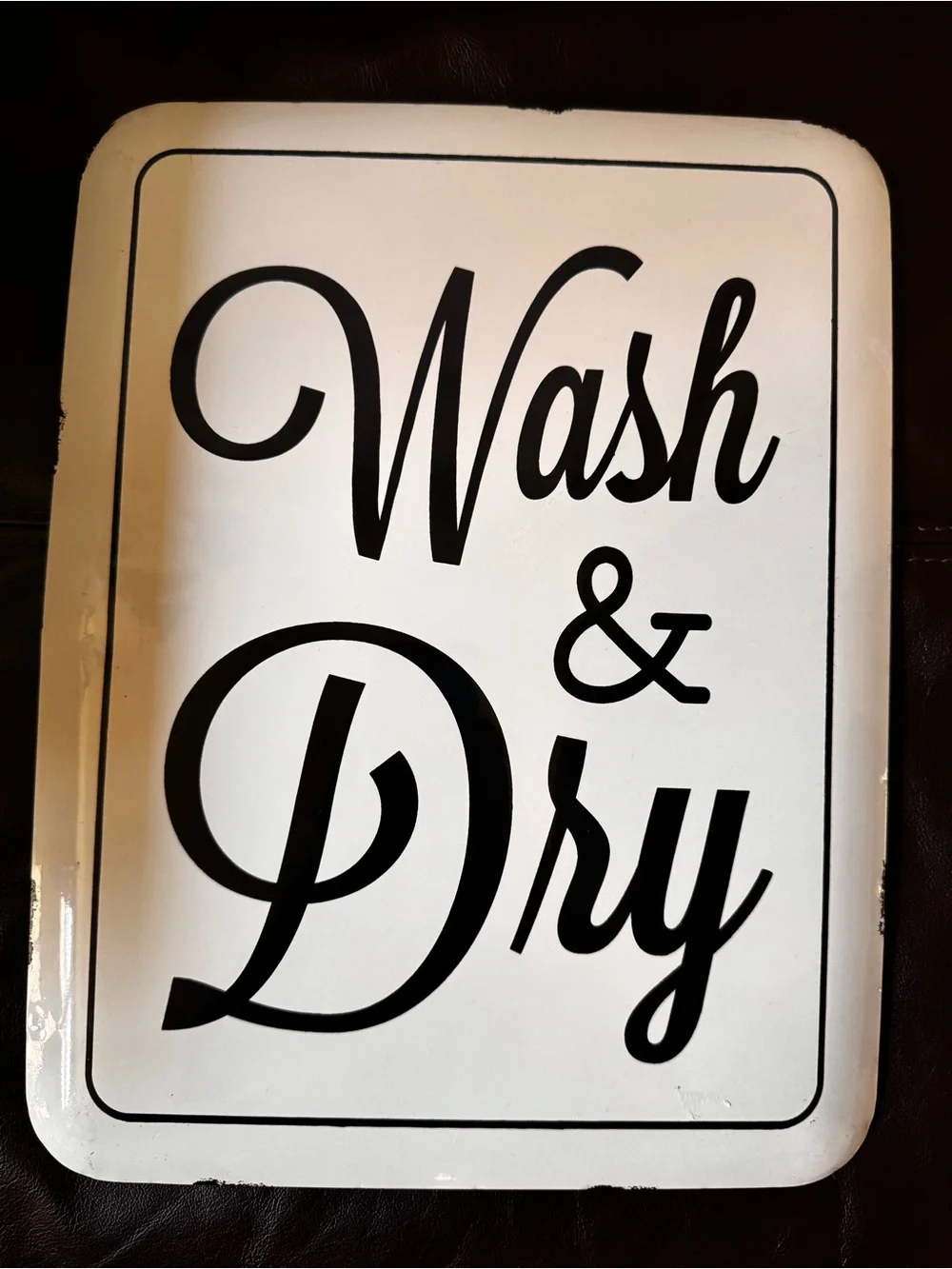 ✅ “VIP Home and Garden” 2 Pieces Laundry Wall Signs”